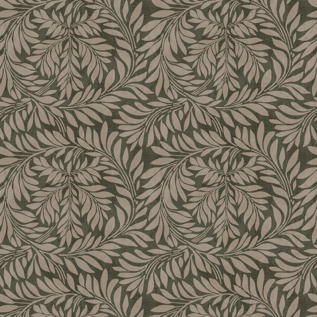 Marie Bun Foot Chair in Georgian Vine Olive Mauve