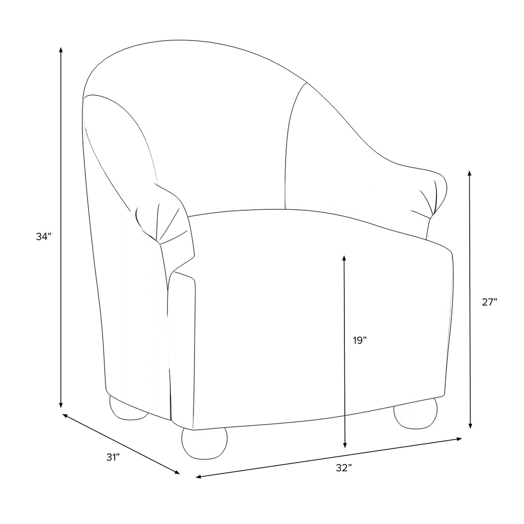 Marie Bun Foot Chair