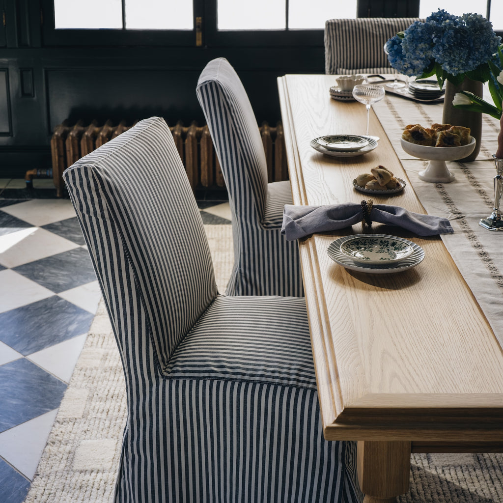Lindy Slipcovered Dining Chair