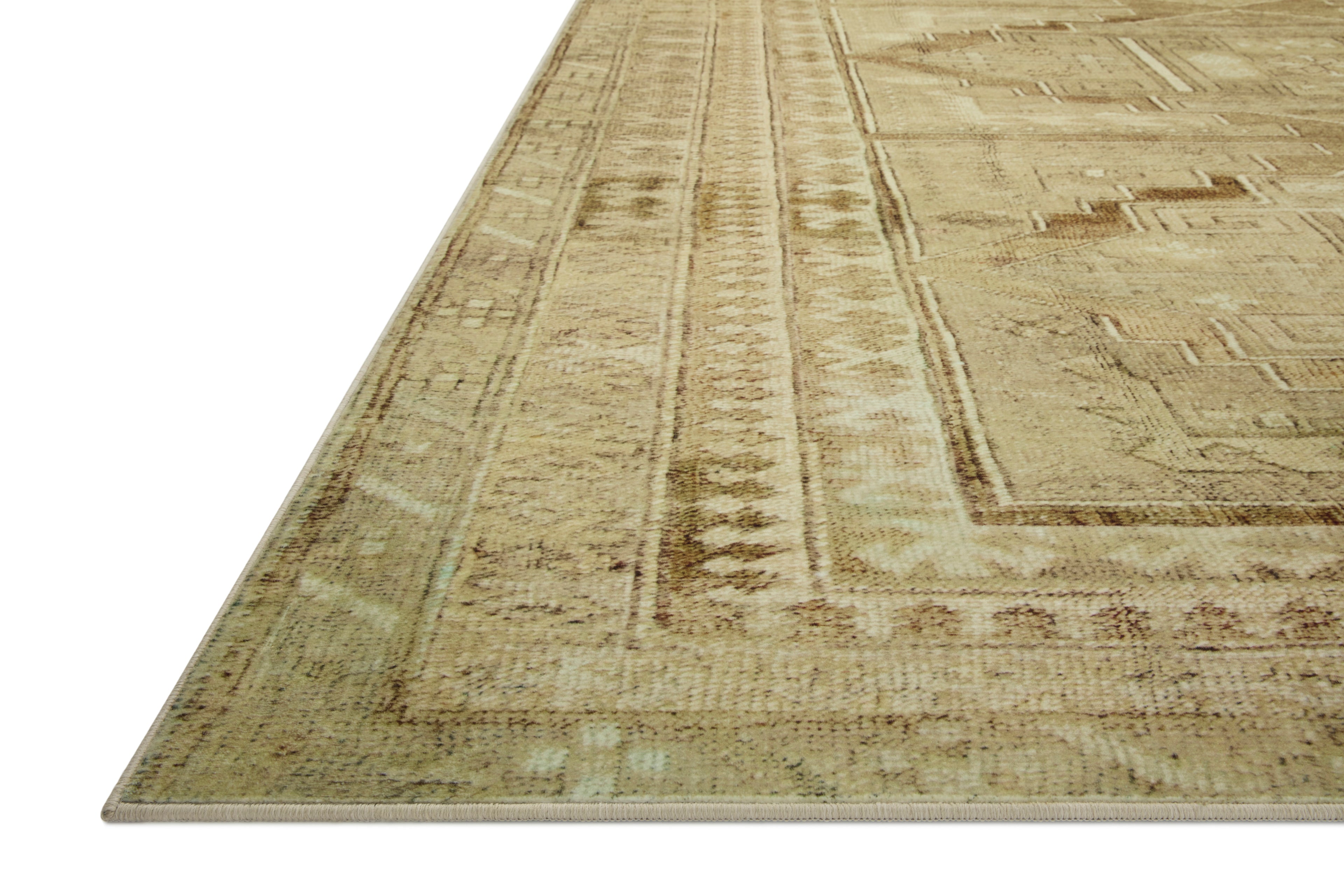Magnolia Home by Joanna Gaines x Loloi Sinclair Khaki Tobacco SIN-02