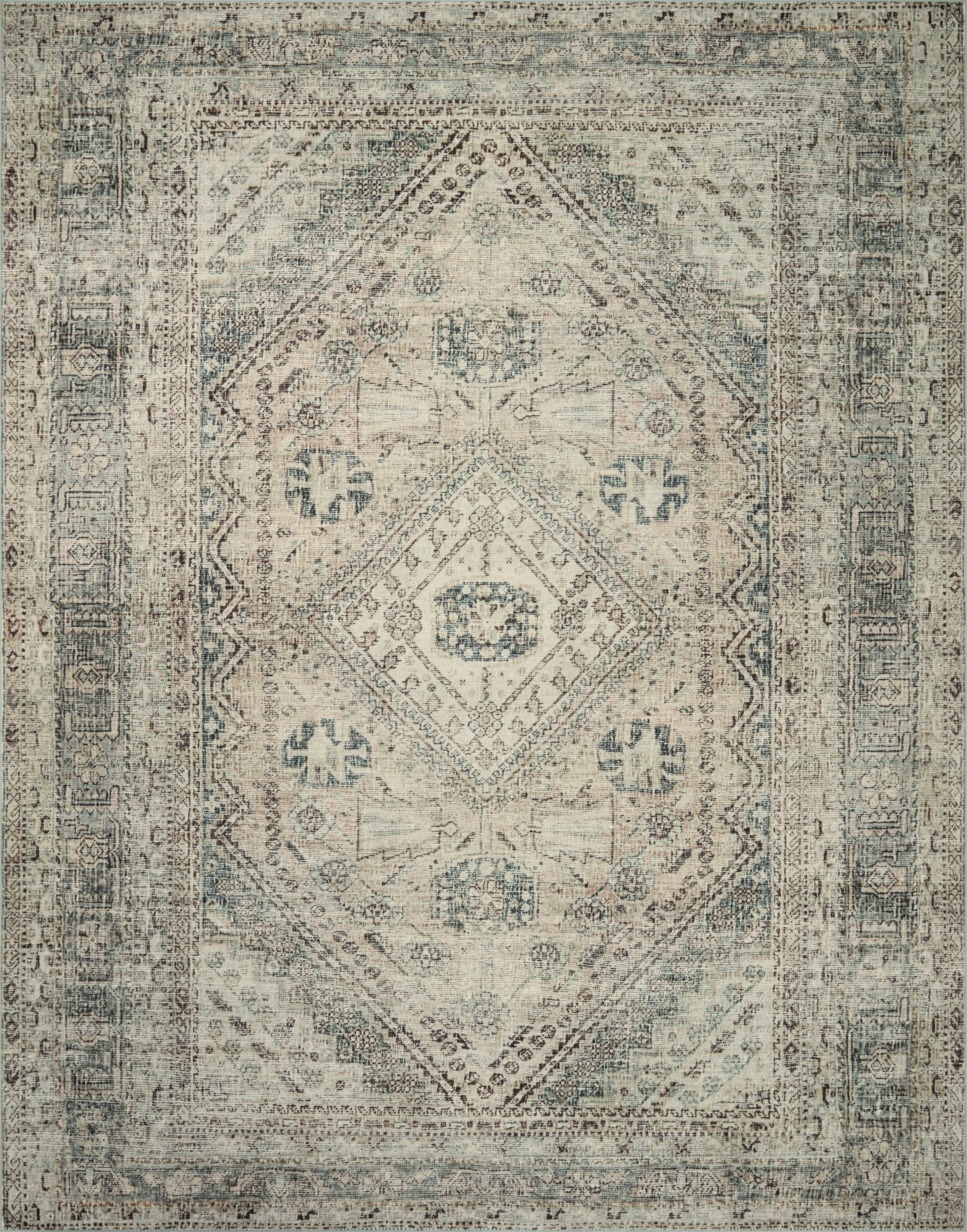 Magnolia Home by Joanna Gaines x Loloi Sinclair Natural Sage SIN-04