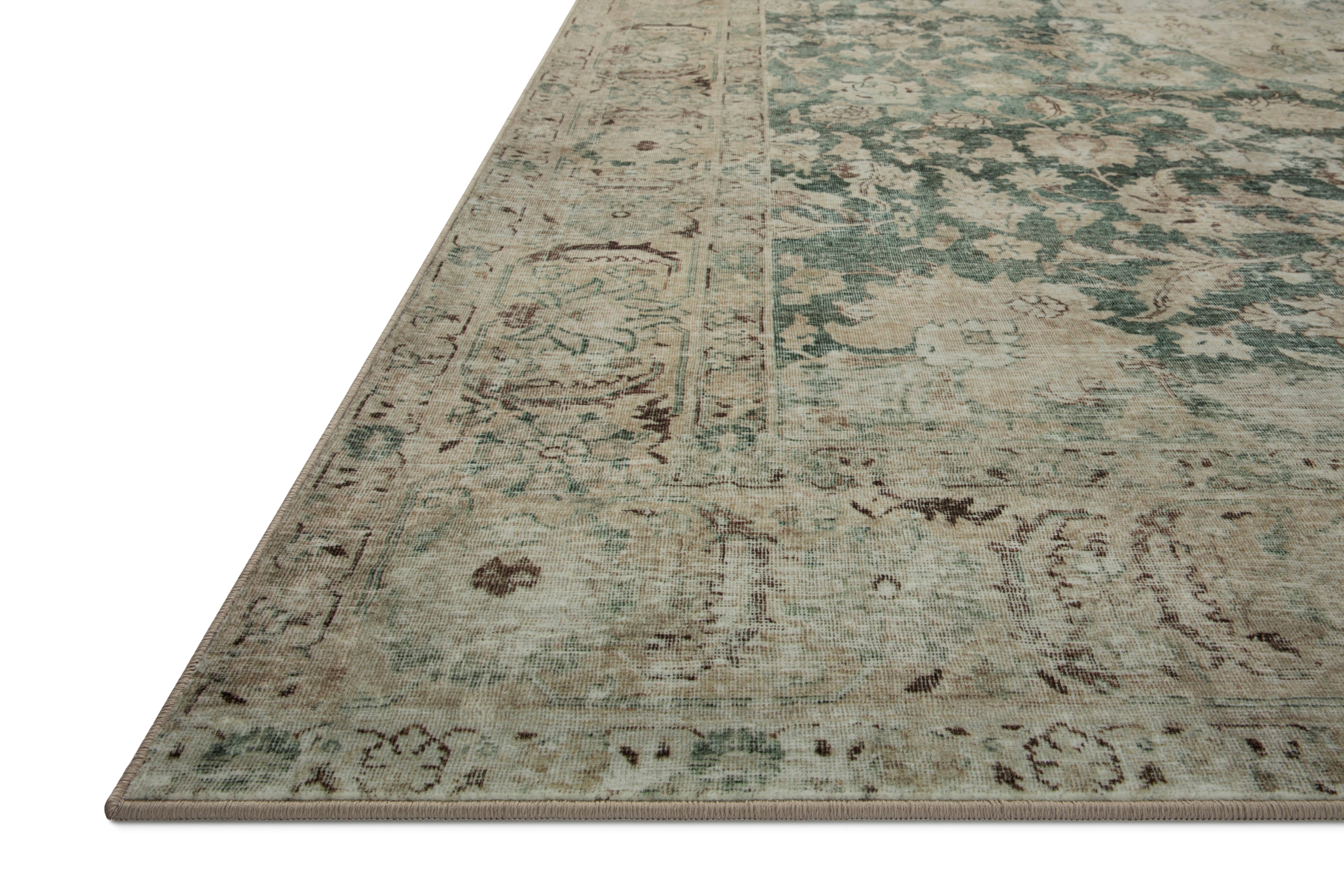 Magnolia Home by Joanna Gaines x Loloi Sinclair Jade Sand SIN-05
