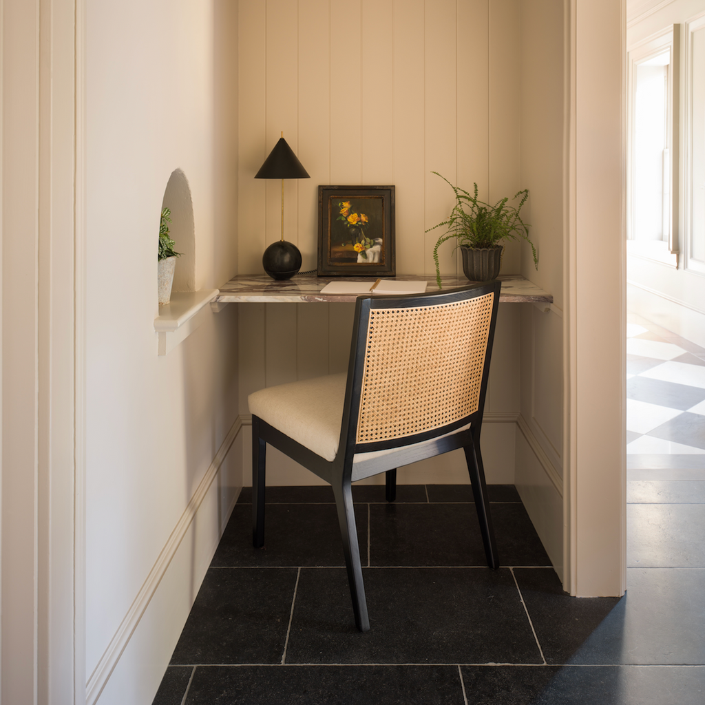 Angelina Cane Armless Dining Chair