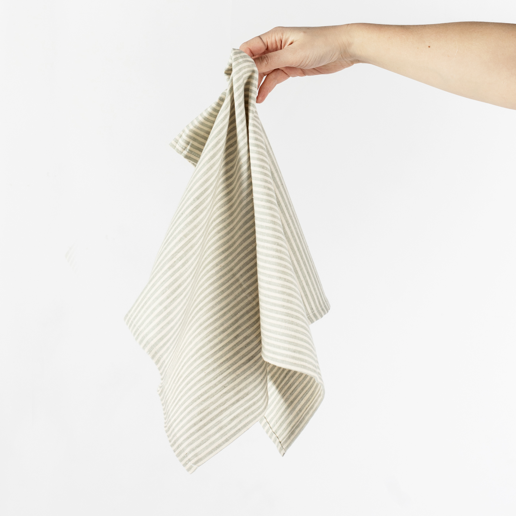 Striped Linen Kitchen Towel