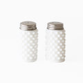 Milk Glass Salt & Pepper Shakers