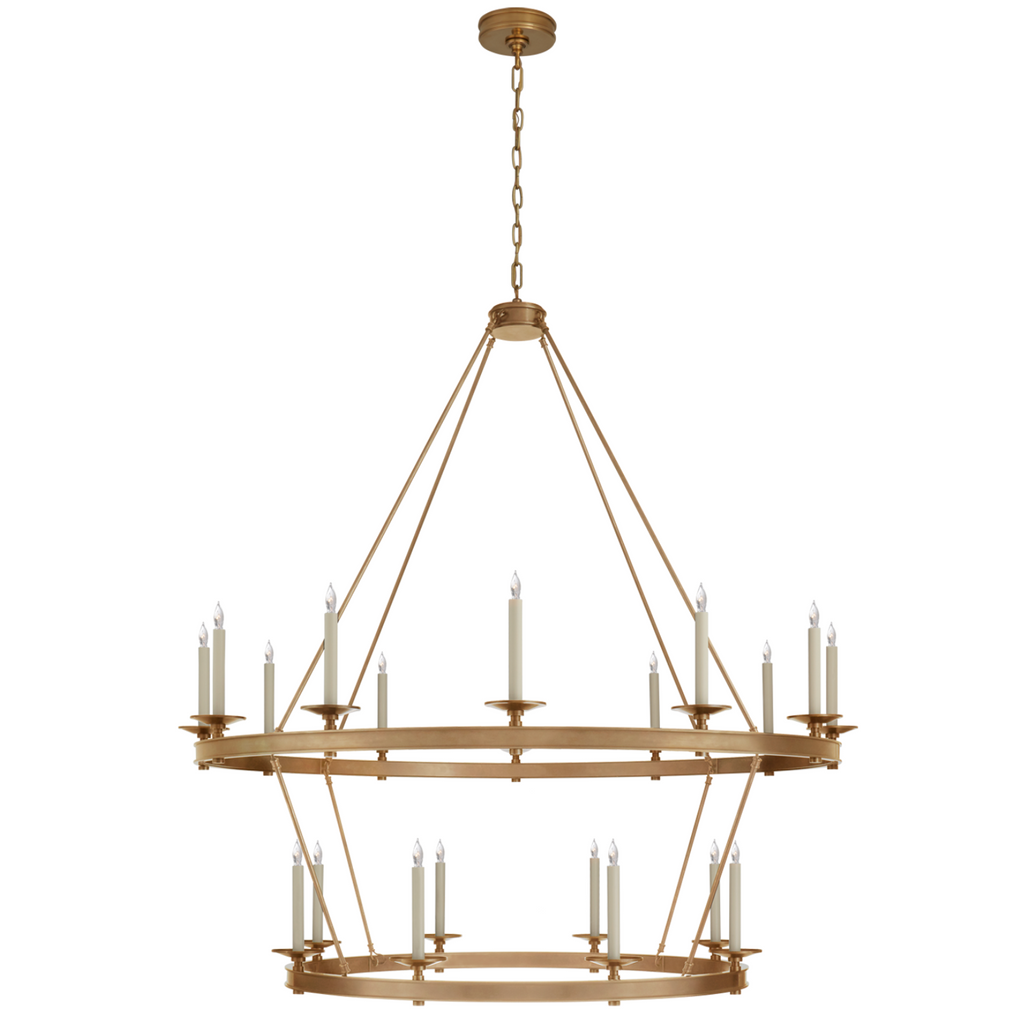 Launceton Grande Two Tiered Chandelier