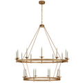 Launceton Grande Two Tiered Chandelier