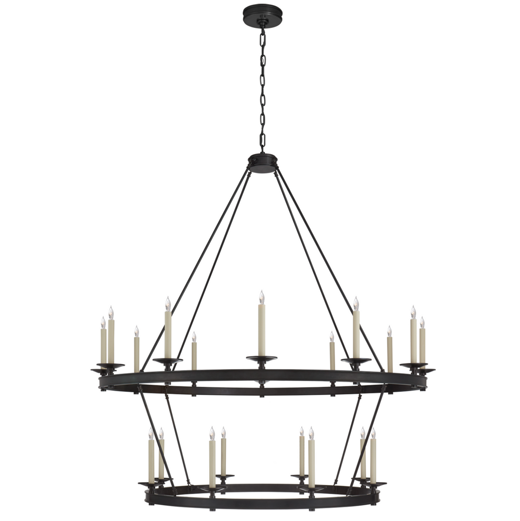 Launceton Grande Two Tiered Chandelier