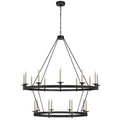 Launceton Grande Two Tiered Chandelier