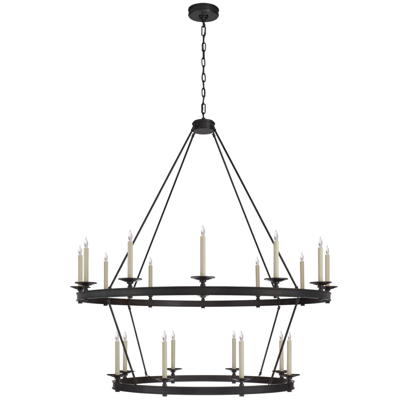 Launceton Grande Two Tiered Chandelier