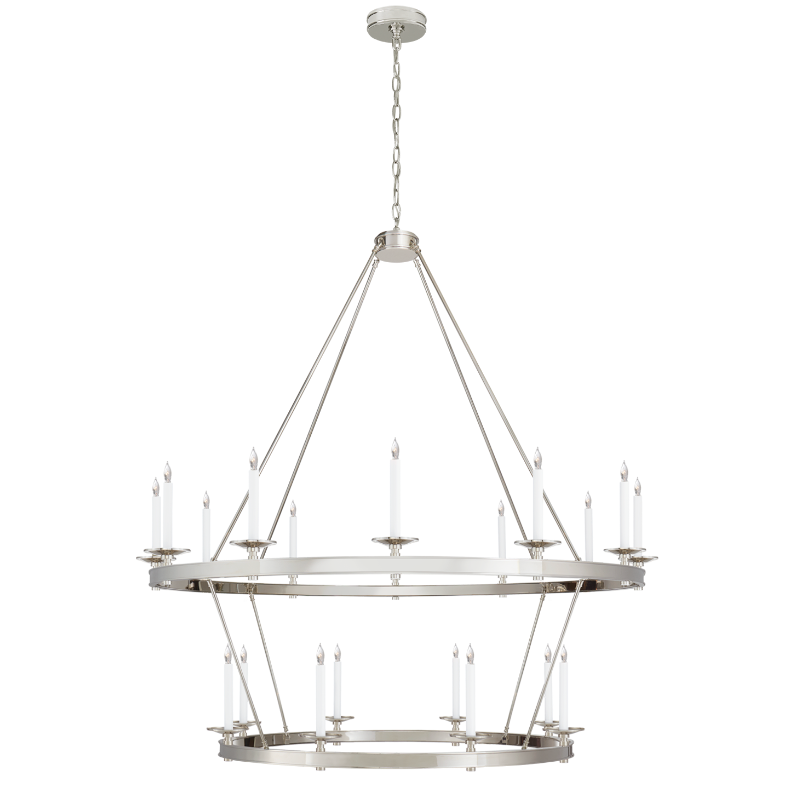 Launceton Grande Two Tiered Chandelier