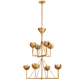 Alberto Medium Two Tier Chandelier