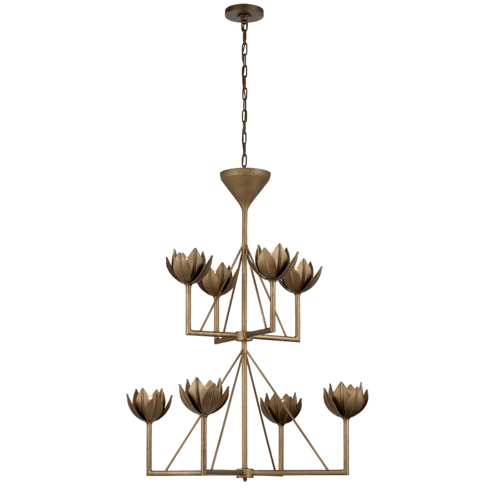 Alberto Medium Two Tier Chandelier