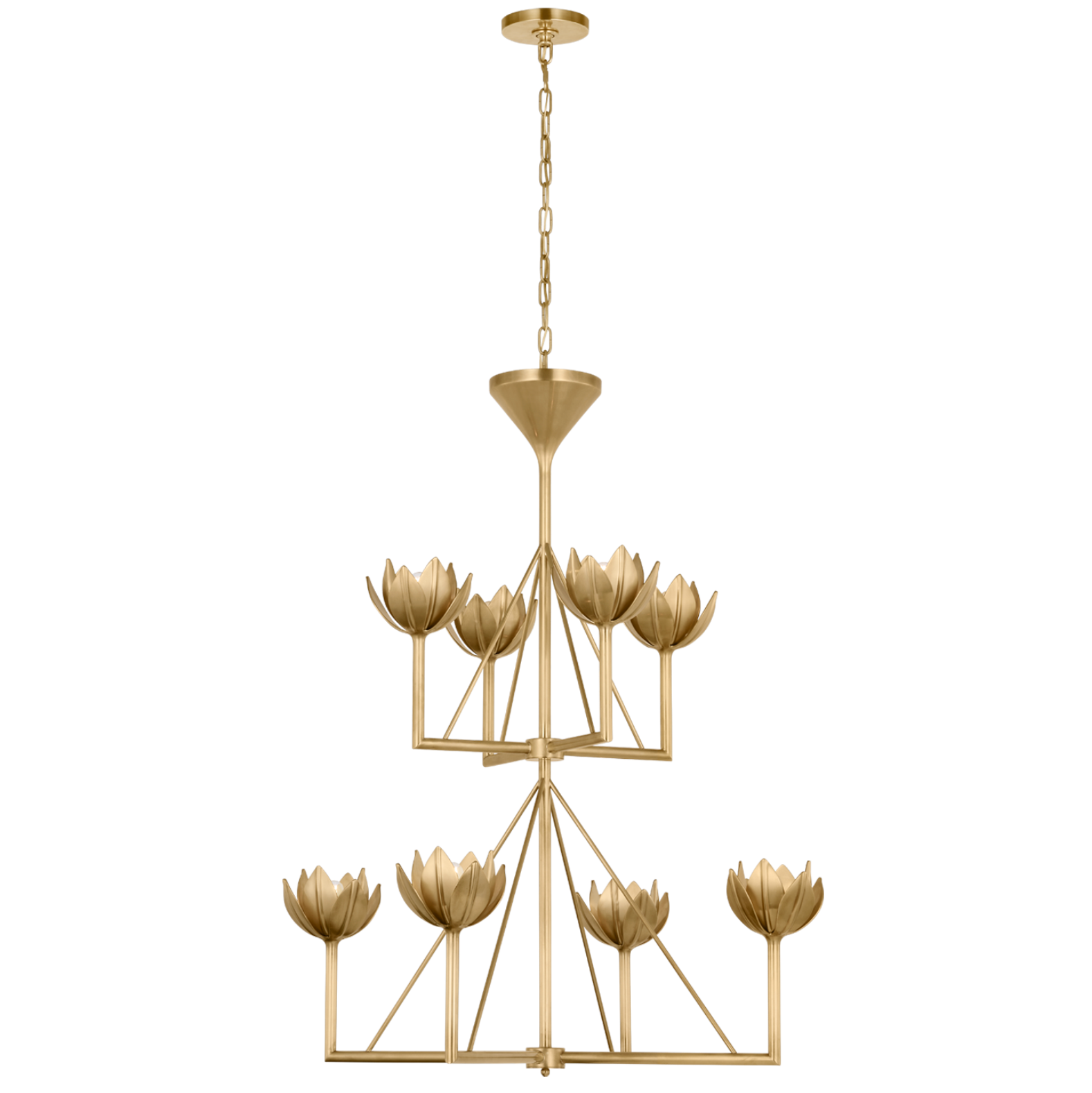 Alberto Medium Two Tier Chandelier