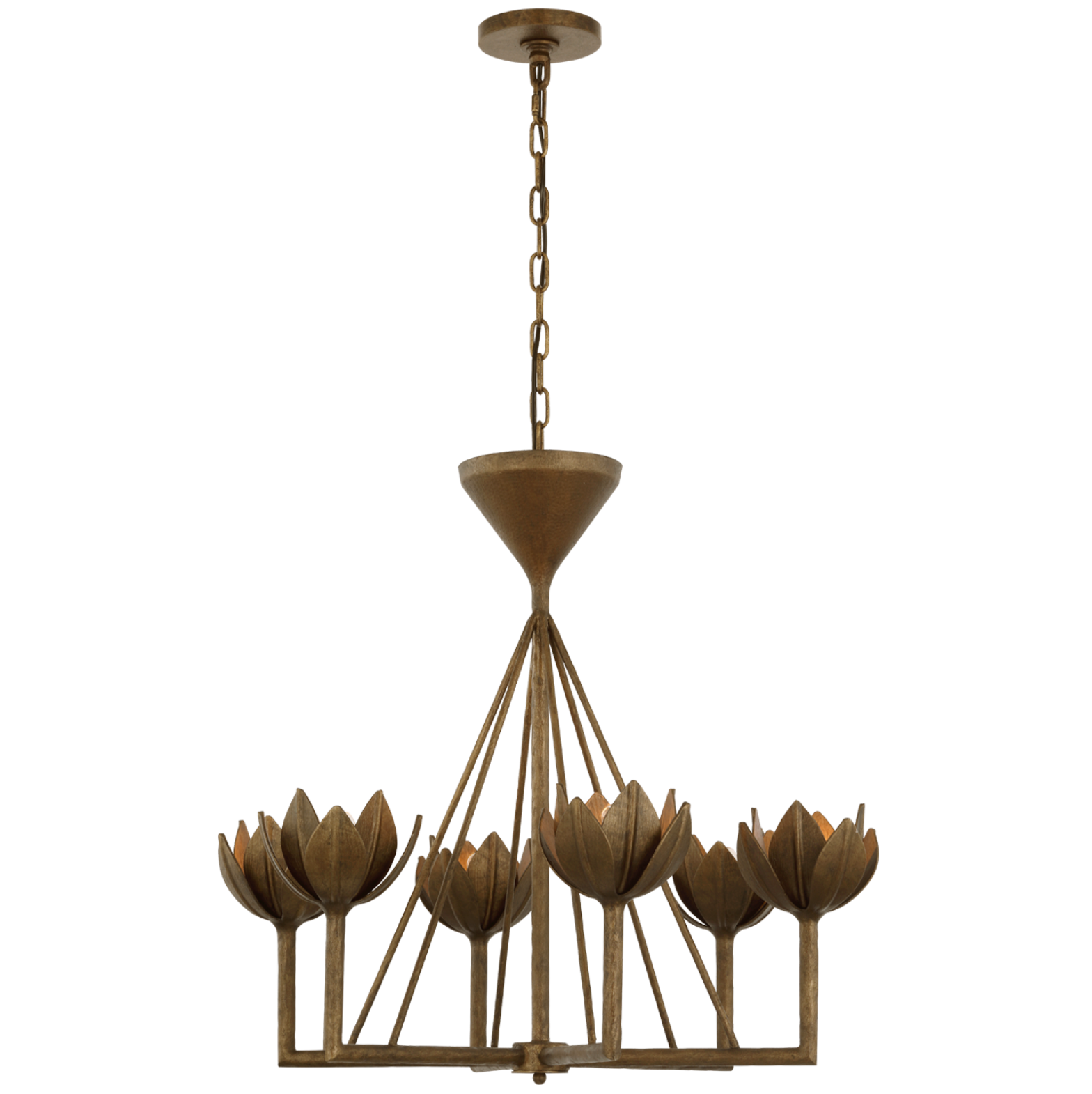 Alberto Small Low Ceiling Chandelier