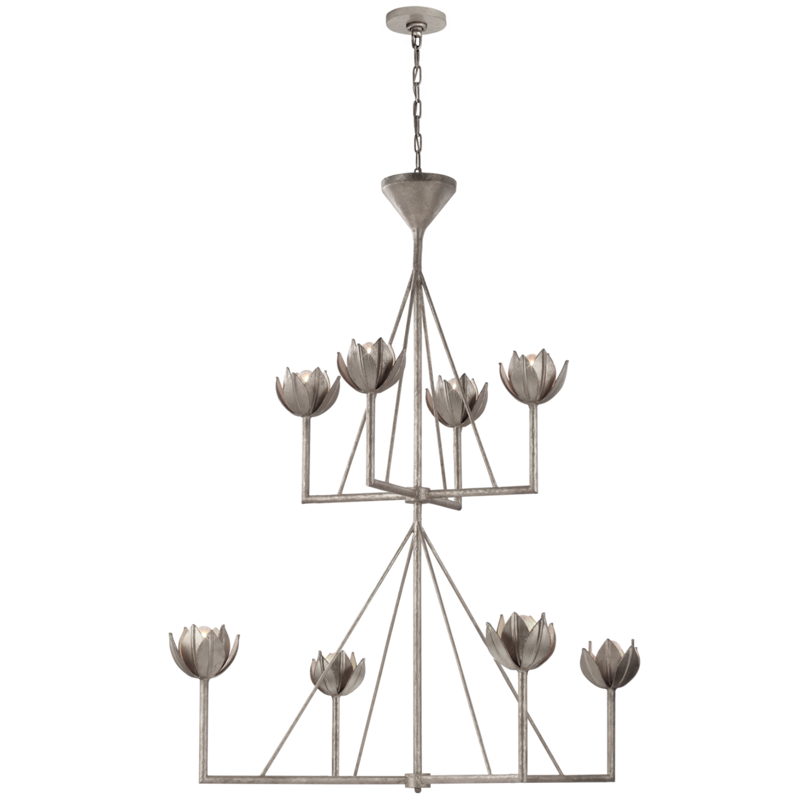 Alberto Large Two Tier Chandelier