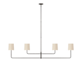 Go Lightly 70" Four Light Linear Chandelier