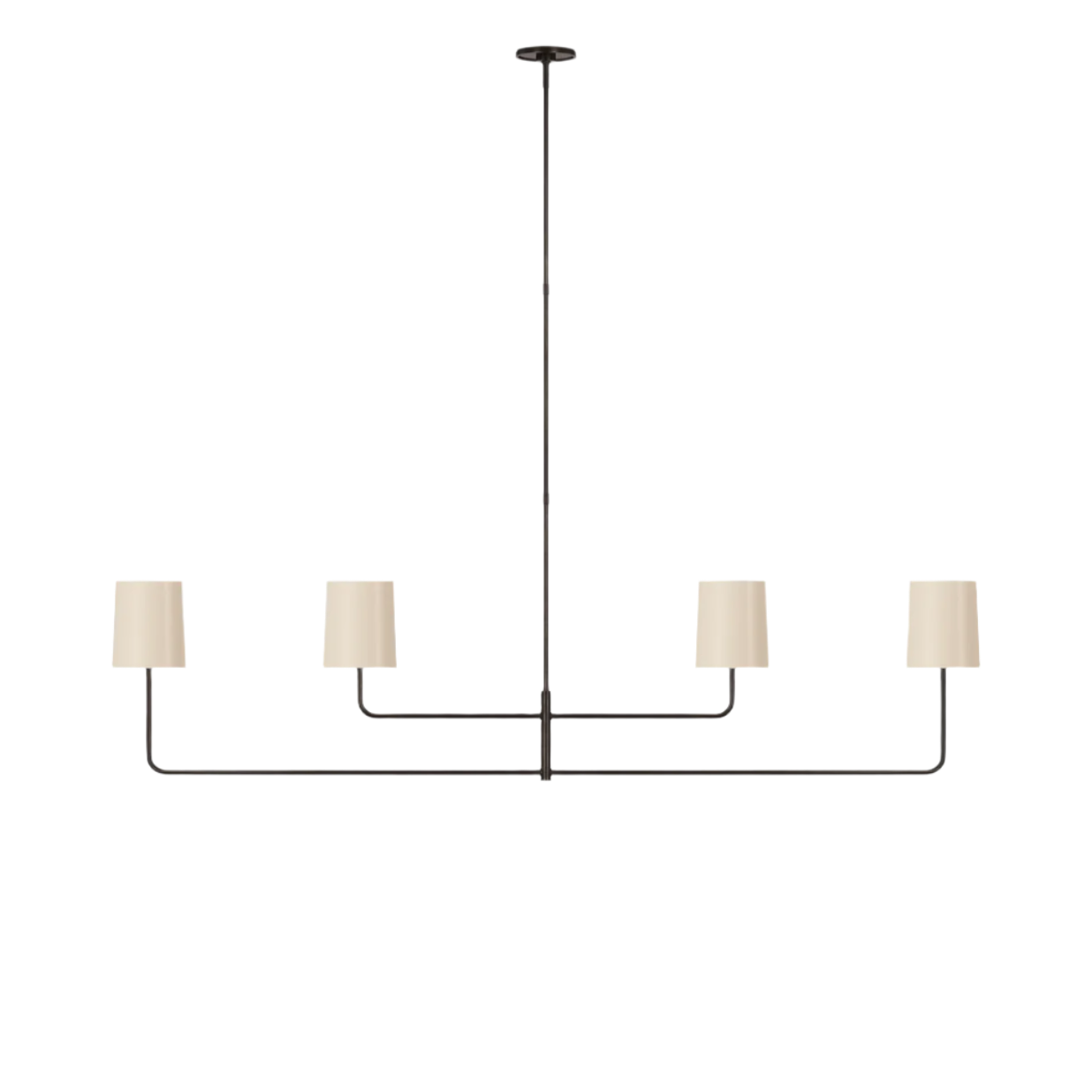 Go Lightly 70" Four Light Linear Chandelier