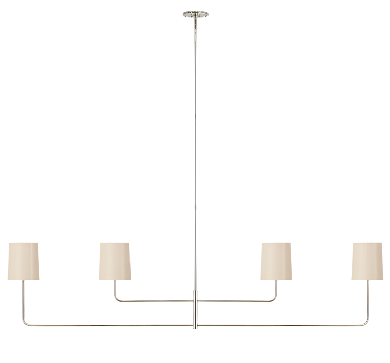 Go Lightly 70" Four Light Linear Chandelier