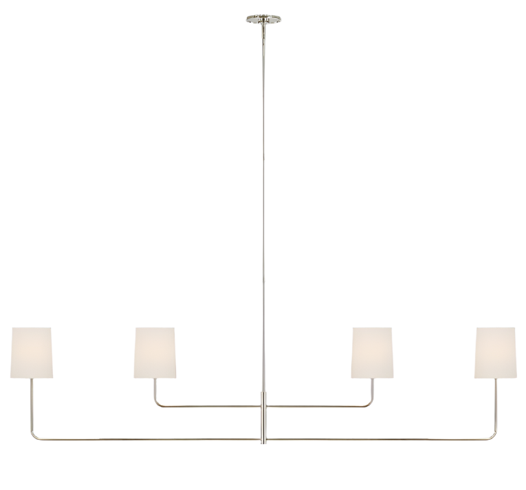 Go Lightly 70" Four Light Linear Chandelier