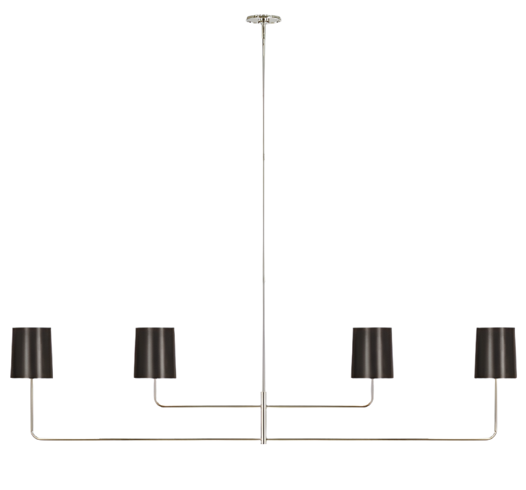 Go Lightly 70" Four Light Linear Chandelier