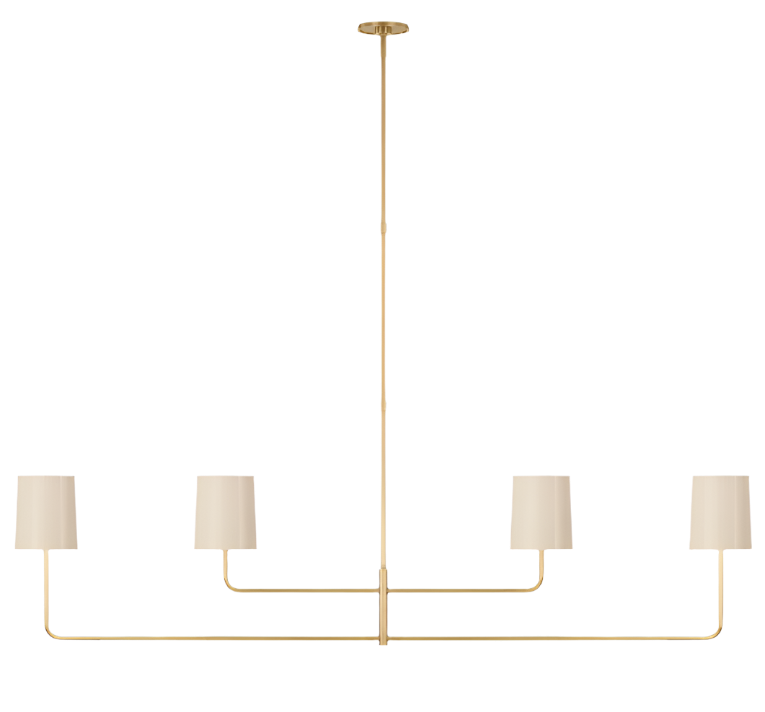 Go Lightly 70" Four Light Linear Chandelier
