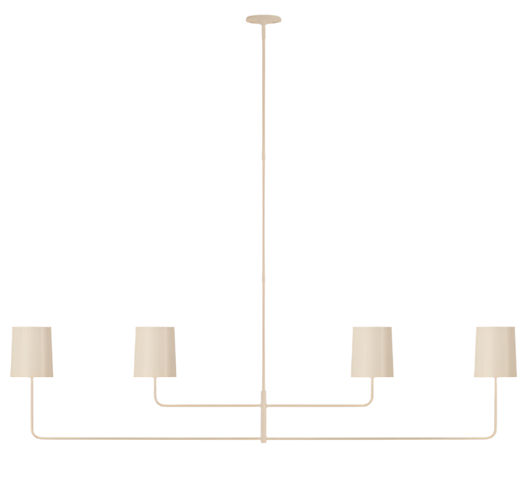 Go Lightly 70" Four Light Linear Chandelier