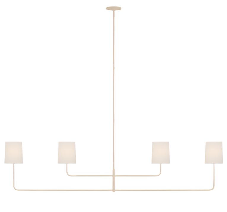 Go Lightly 70" Four Light Linear Chandelier