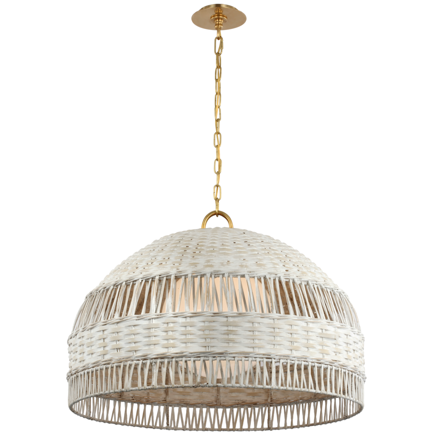Whit Extra Large Dome Hanging Shade