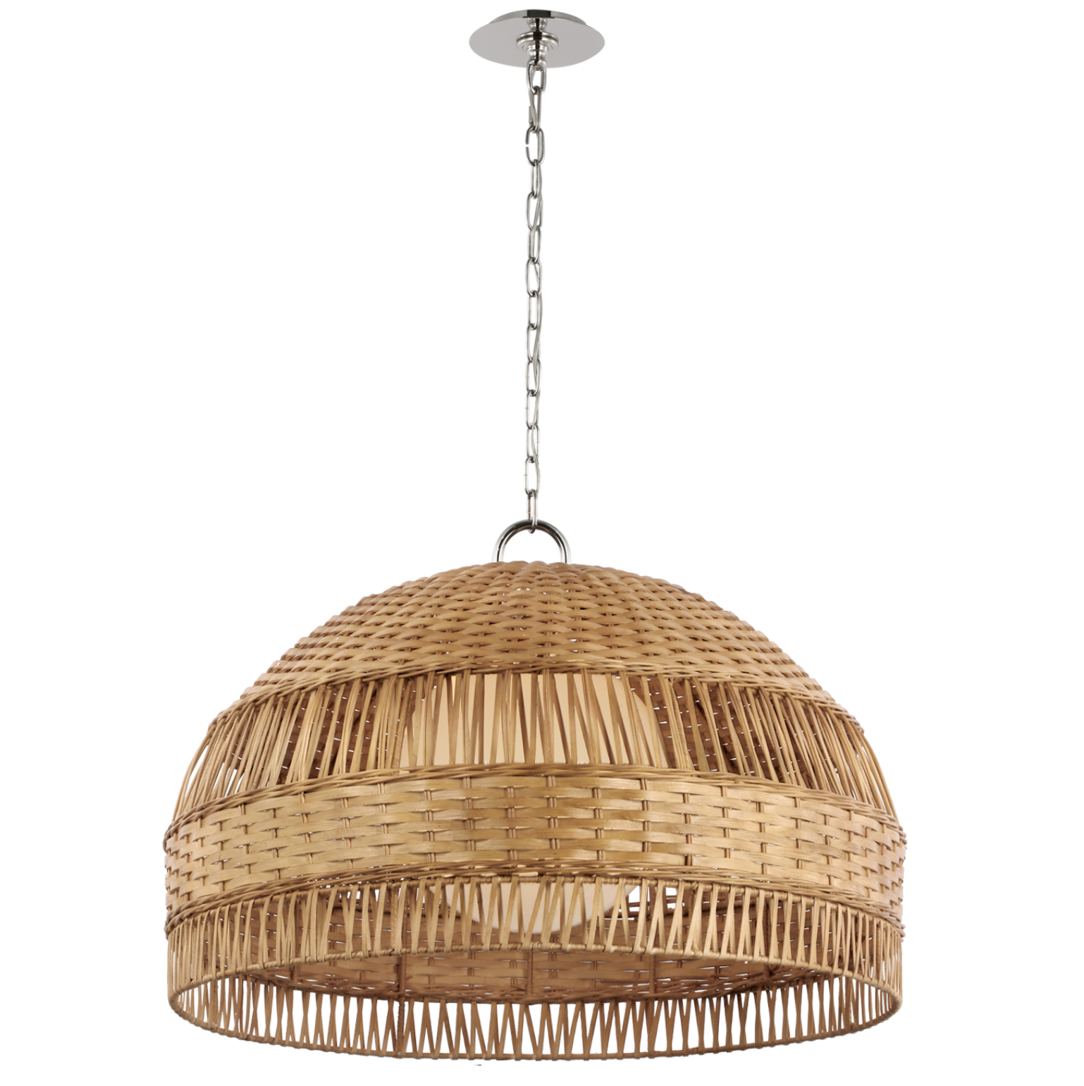 Whit Extra Large Dome Hanging Shade