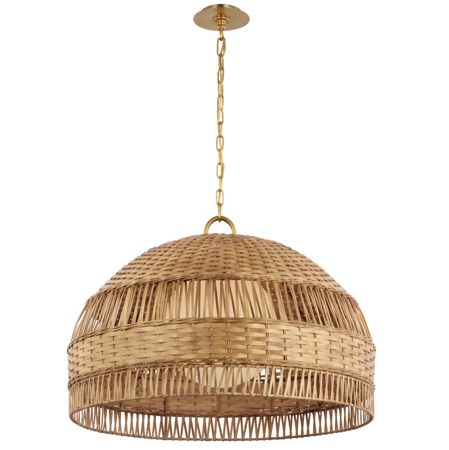 Whit Extra Large Dome Hanging Shade