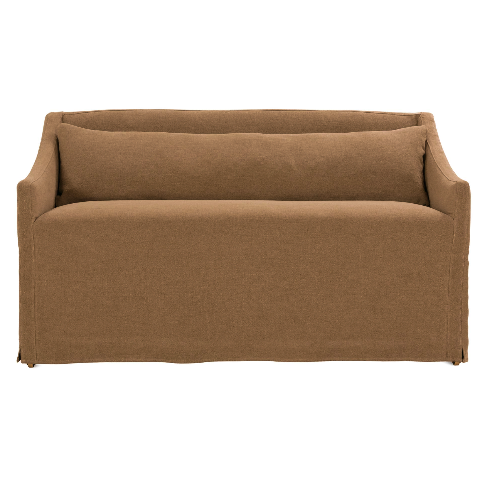Opaline Slipcovered Banquette