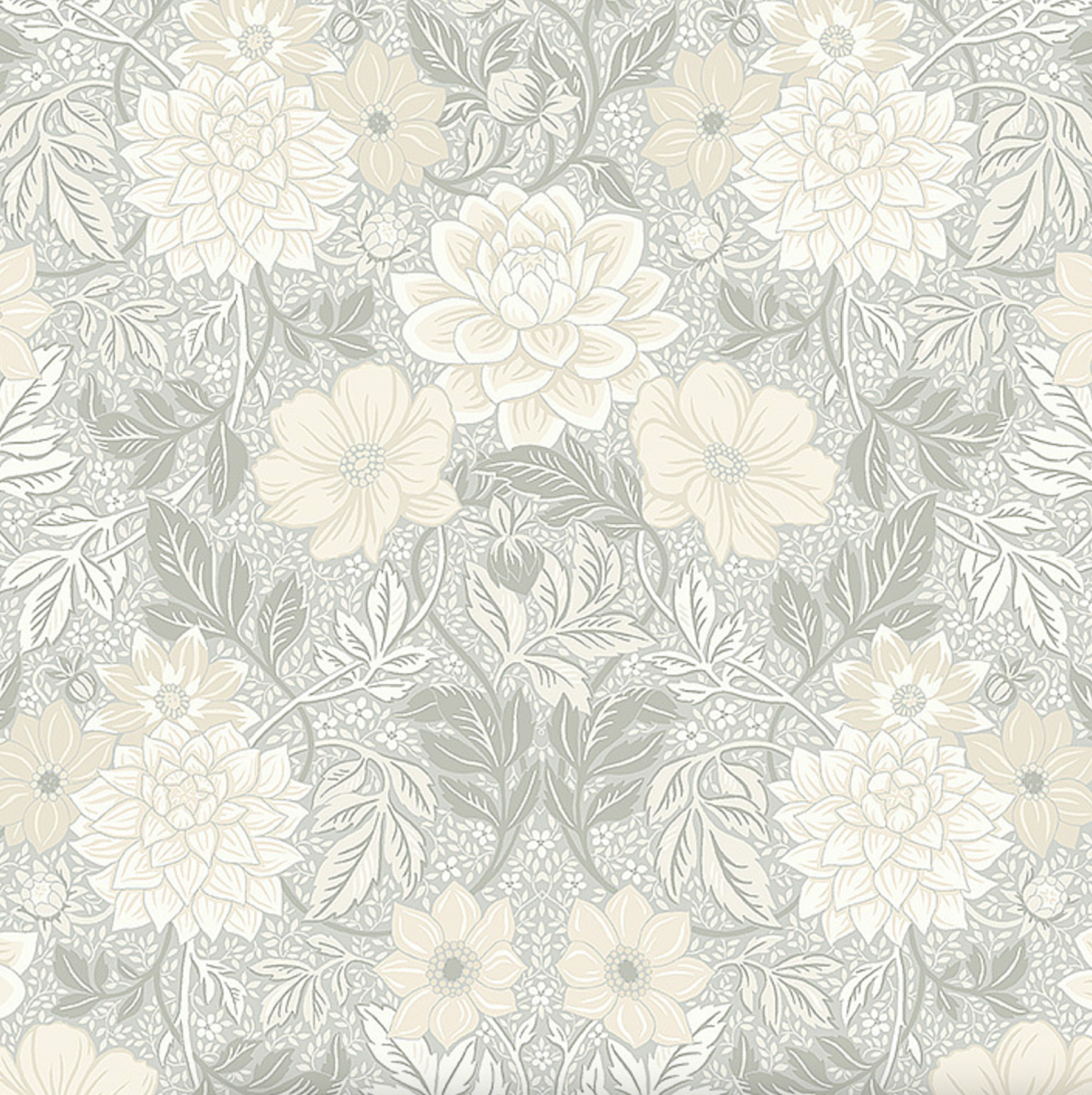 Dahlia Garden Wallpaper