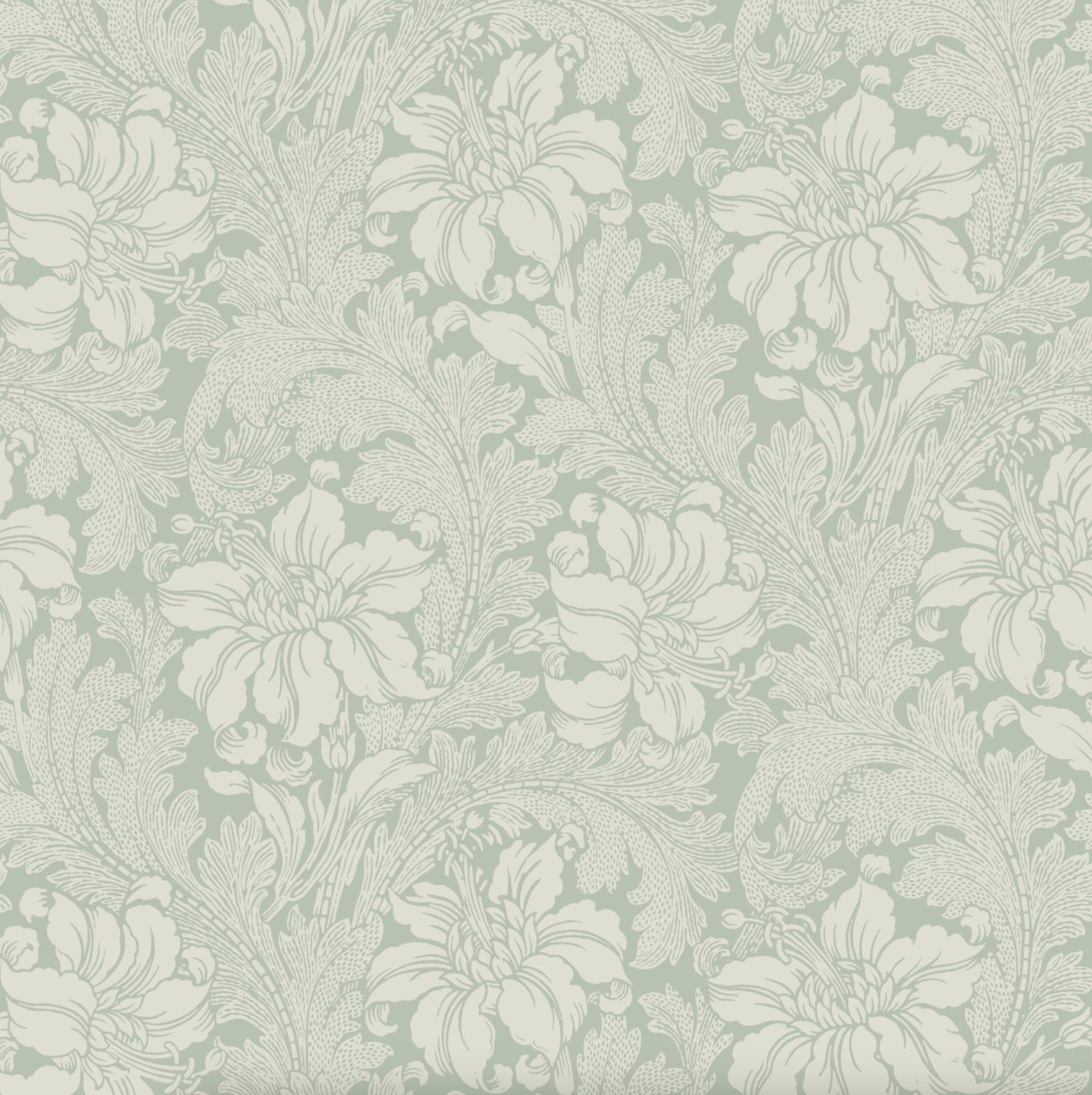Acanthus Garden Wallpaper
