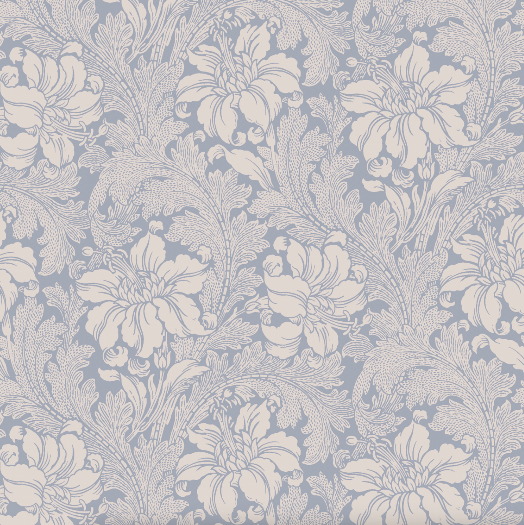 Acanthus Garden Wallpaper