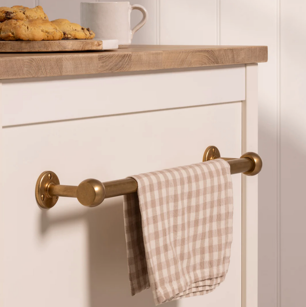 Cotswold Brass Kitchen Towel Rail