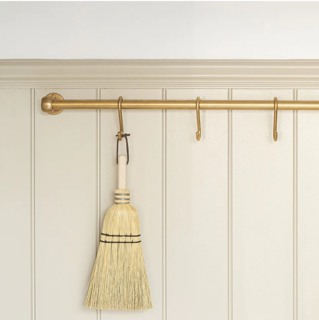 Cotswold Brass Pot Rail & S Hooks