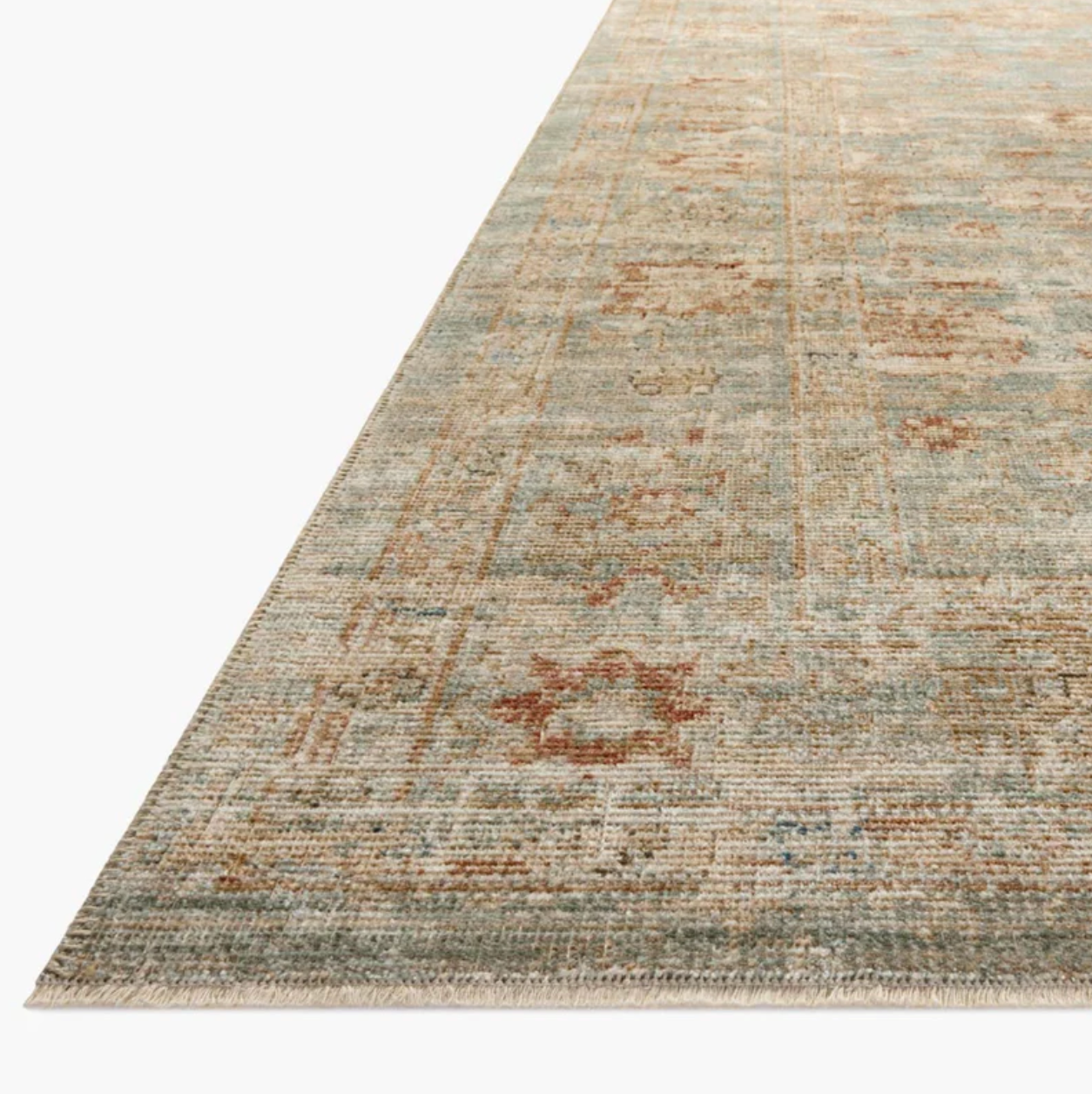 Heritage Collection No. 6 - Aqua / Terracotta