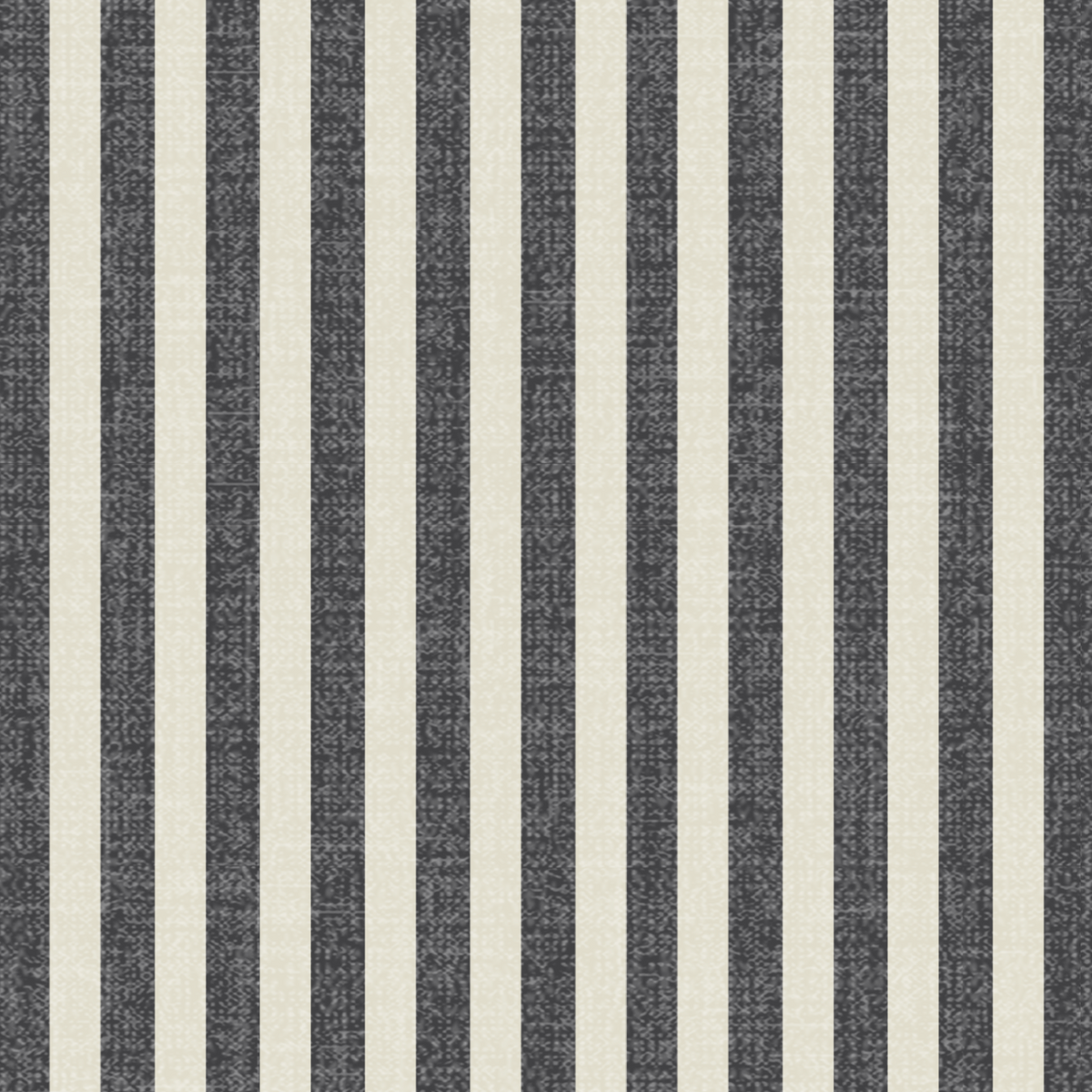 Thelma Settee in Jane Stripe Carbon