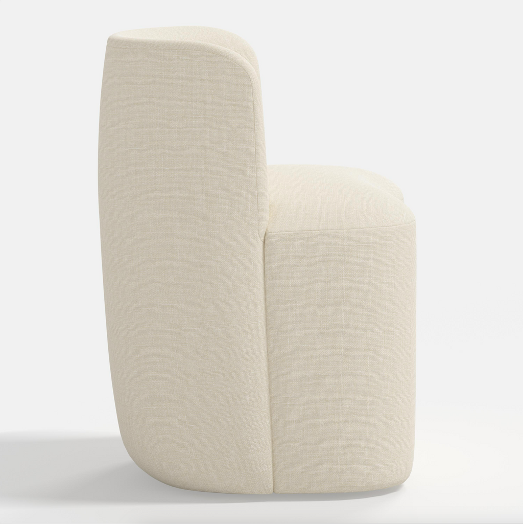 Gail Dining Chair in Relaxed Linen Cream