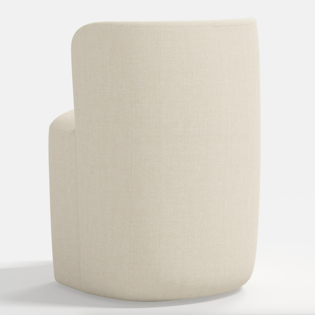 Gail Dining Chair in Relaxed Linen Cream
