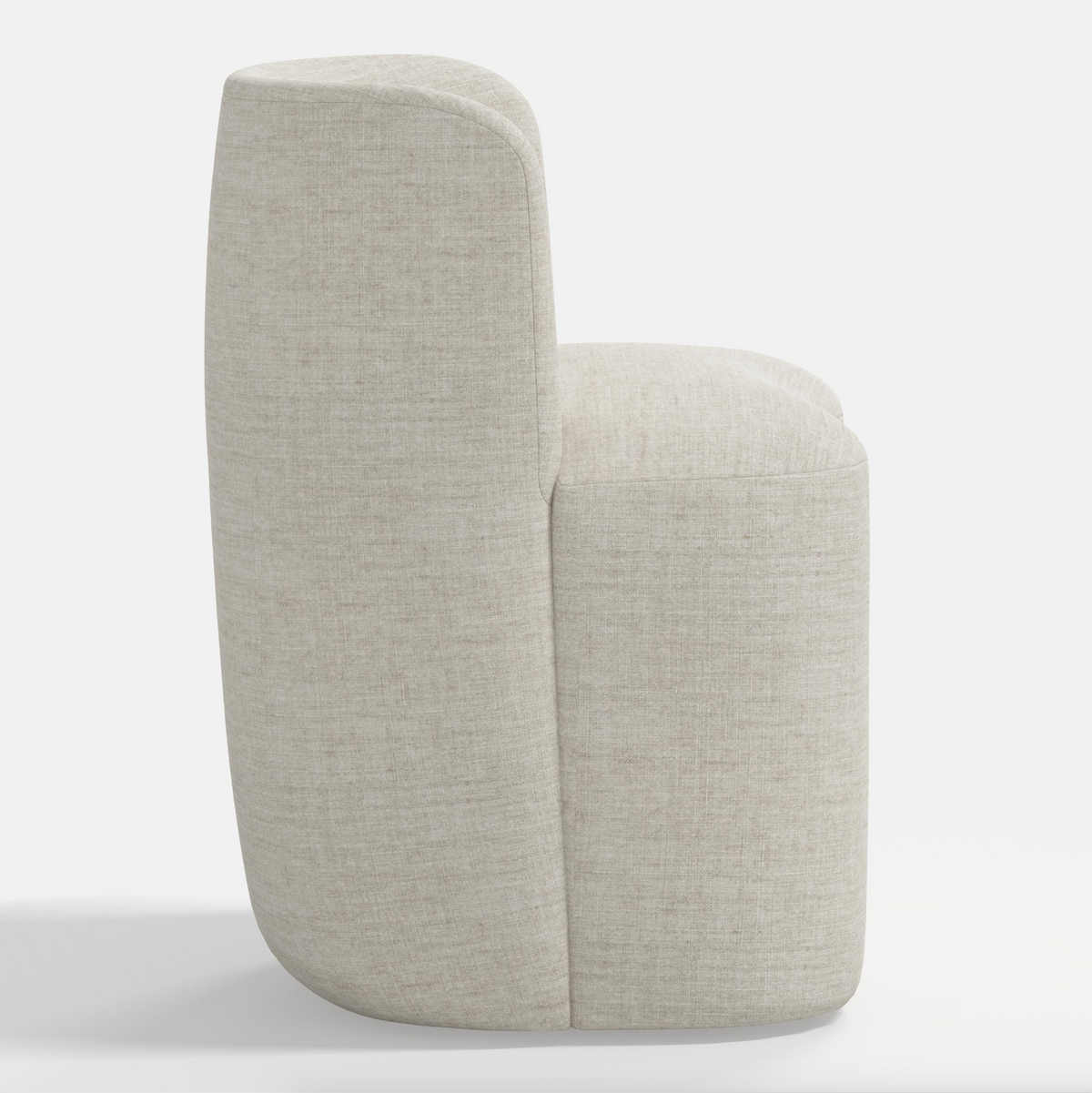 Gail Dining Chair in Relaxed Linen Zinc