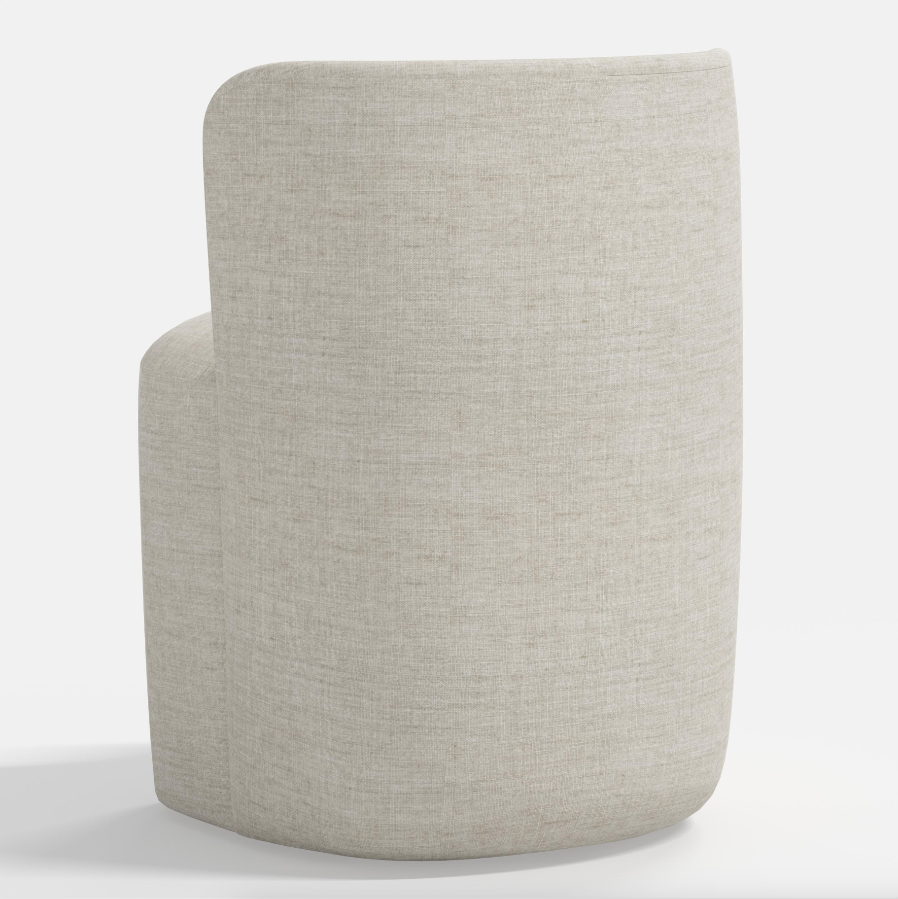 Gail Dining Chair in Relaxed Linen Zinc