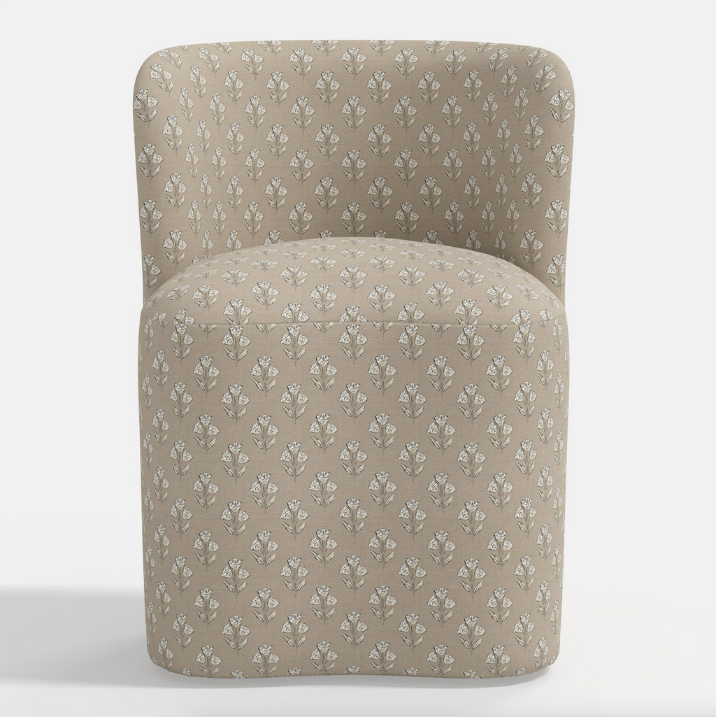 Gail Dining Chair in Francie Tan