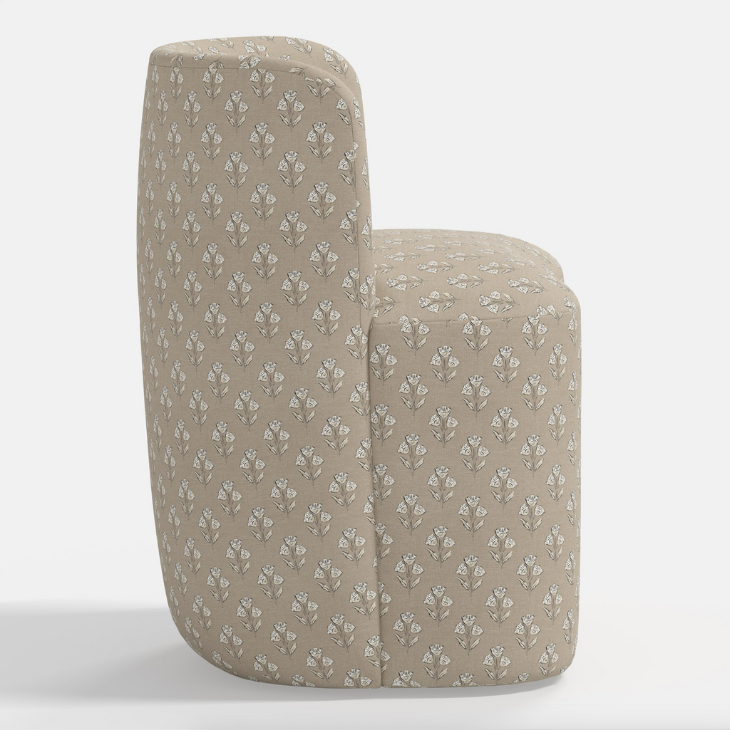 Gail Dining Chair in Francie Tan