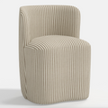 Gail Dining Chair in Jane Stripe Burlap