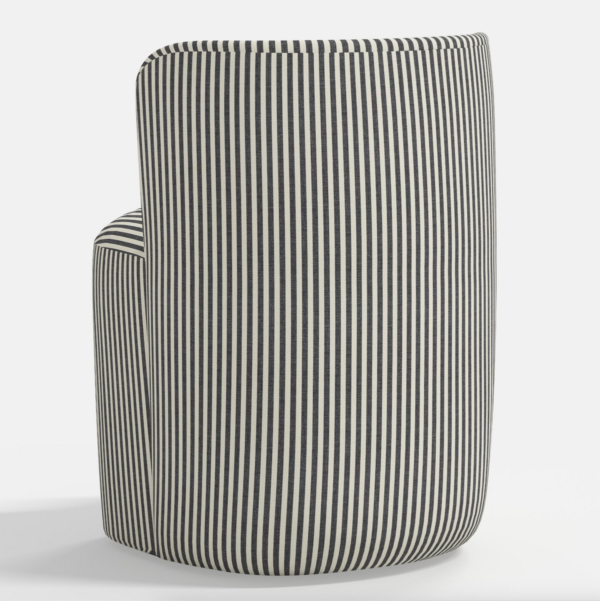 Gail Dining Chair in Jane Stripe Carbon