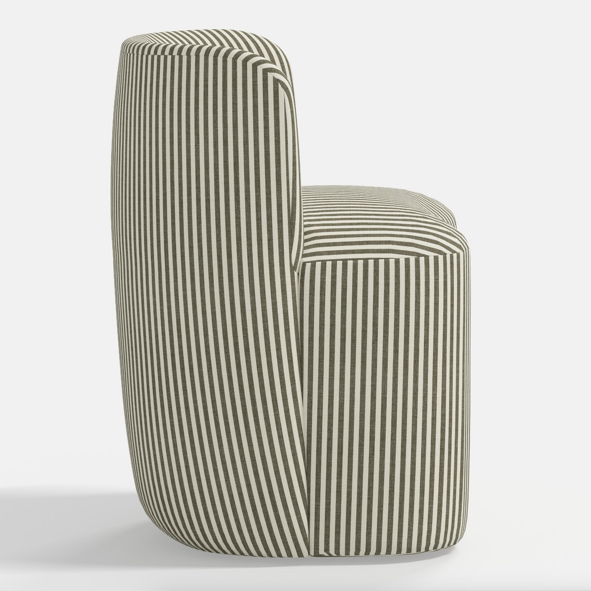 Gail Dining Chair in Jane Stripe Laurel