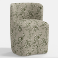 Gail Dining Chair in Michigan Bird Toile Olive