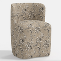 Gail Dining Chair in Michigan Bird Toile Sand